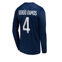 Fotbalové Dres Paris Saint-Germain Sergio Ramos #4 Domácí 2022-23 Dlouhý Rukáv